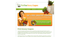 Desktop Screenshot of printgrocerycoupons.net